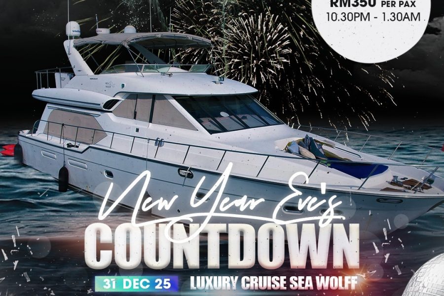 New Year Eve’s Countdown (31 DEC 25) LUXURY CRUISE SEA WOLFF